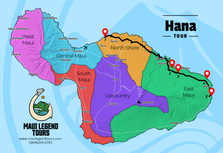 Road to Hana Tour with private tour company Maui Legend Tours