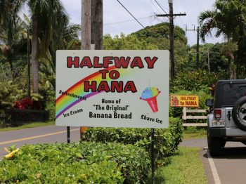 Halfway to Hana food truck stop